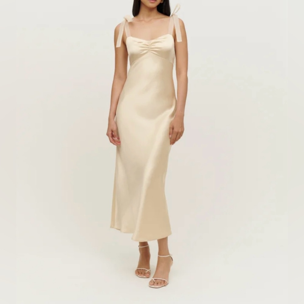 Reformation Alene Silk Dress size 0
